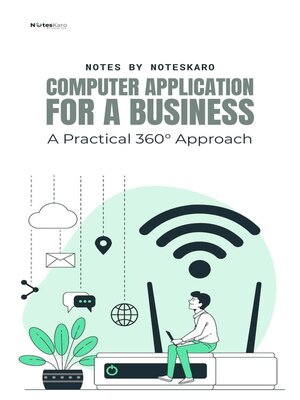 cover image of Computer Application For Business